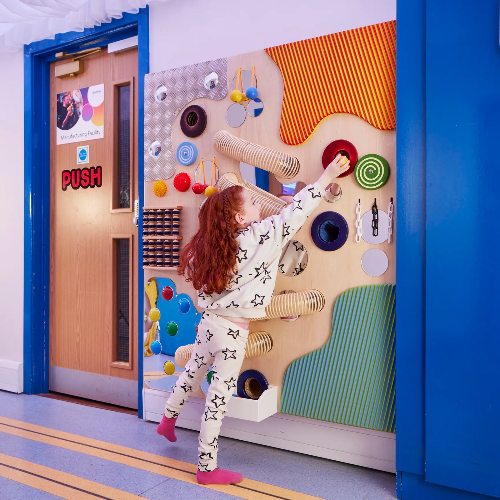 Ball Run Tactile Panel
