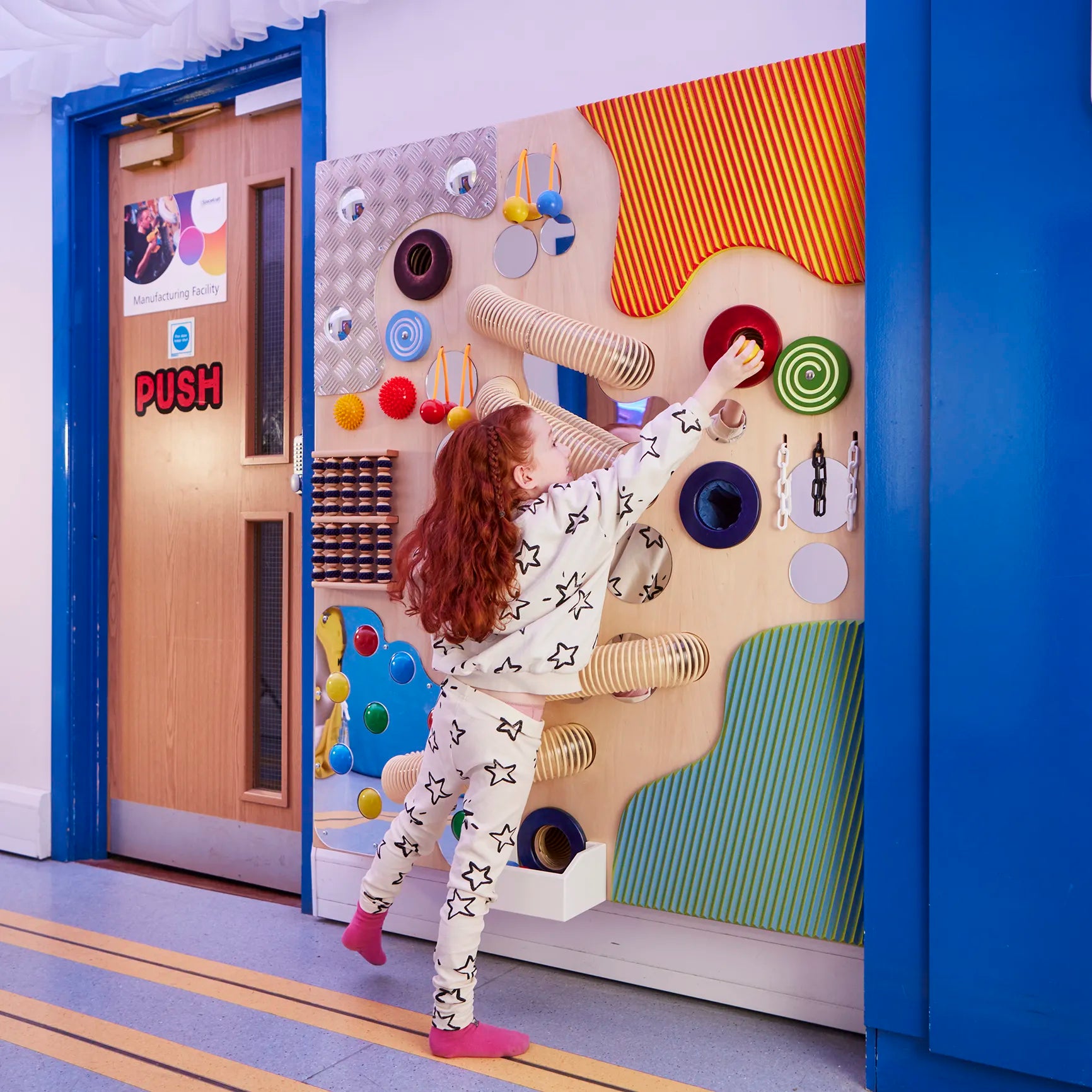 Ball Run Tactile Panel