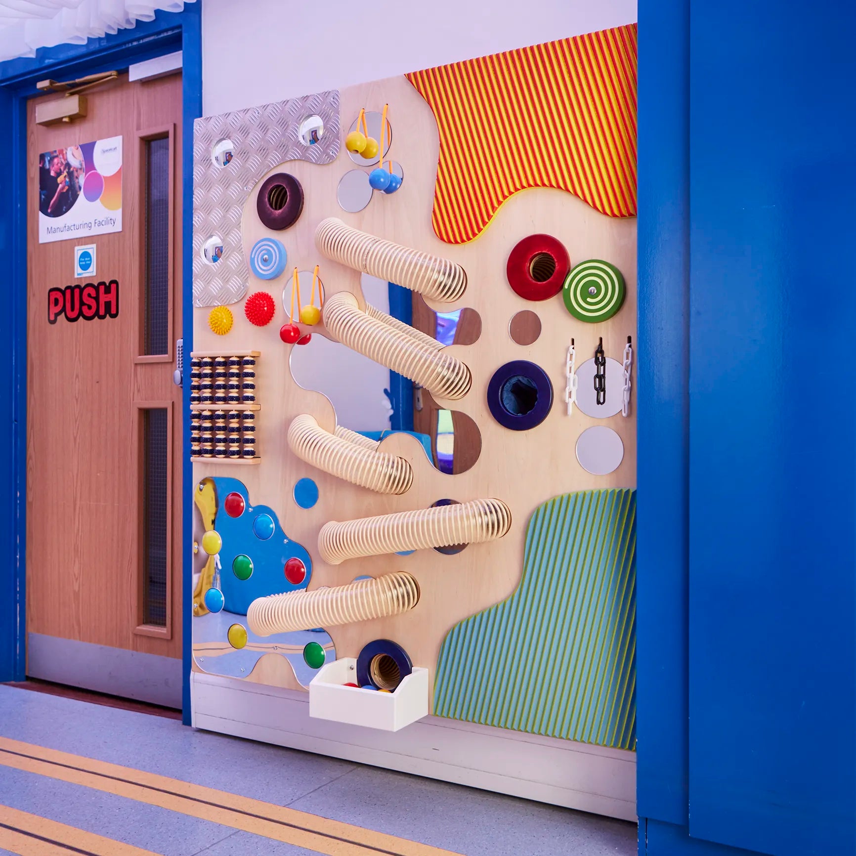 Ball Run Tactile Panel