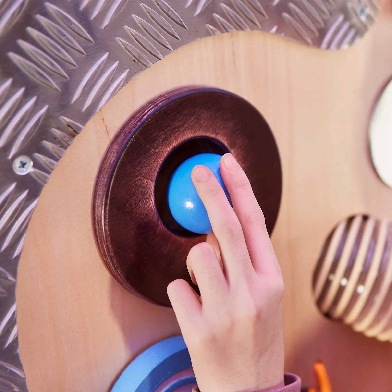 Ball Run Tactile Panel