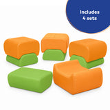 SensaSoft™ Mushroom Furniture - Set of 4