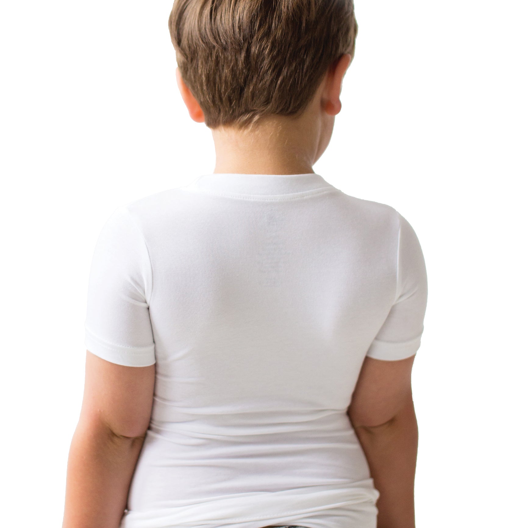 Back of the Sens-ational Hug Tee - Short Sleeves