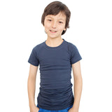 Boy smiling while wearing the Sens-ational Hug Tee - Short Sleeves