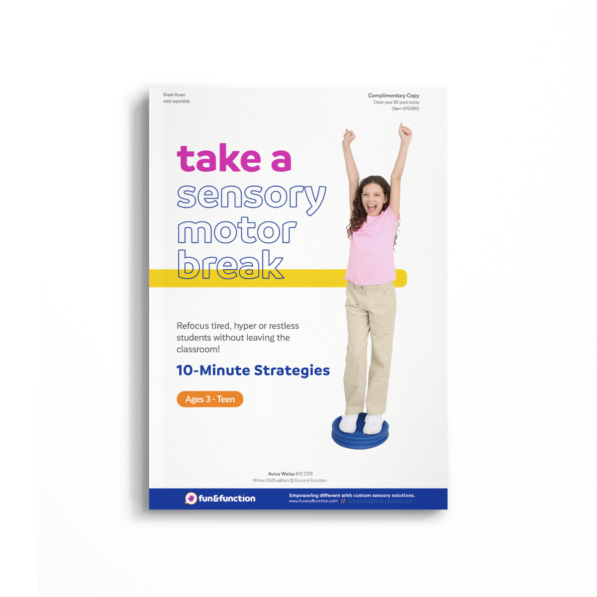 Activity Guide: Take a Sensory Motor Break (10 Pack)
