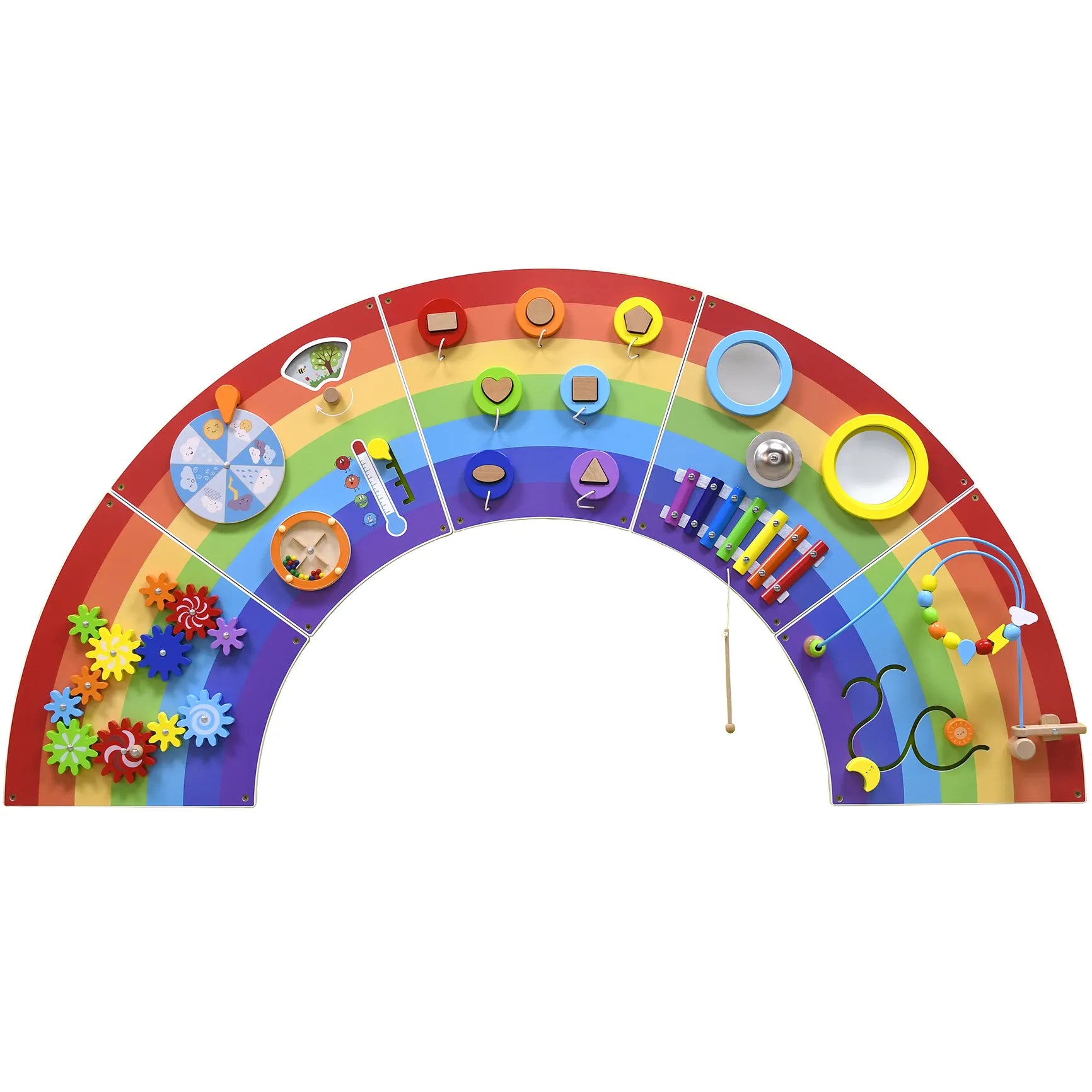Fun Loading Interaction InterACTION Wall Panel - Rainbow | Fun & Function