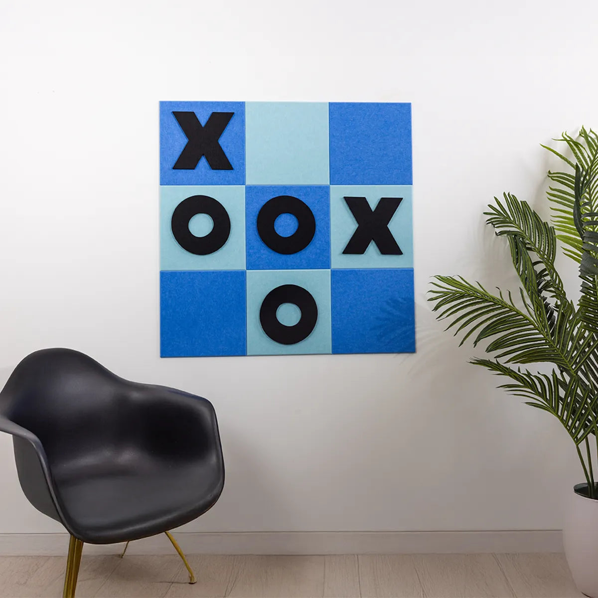 Felt Right Tiles Wall Game - Tic-Tac-Toe