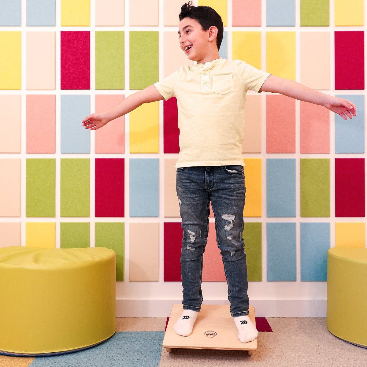 Rockin Rocker Board | Wooden Balance Board for Kids | Fun & Function
