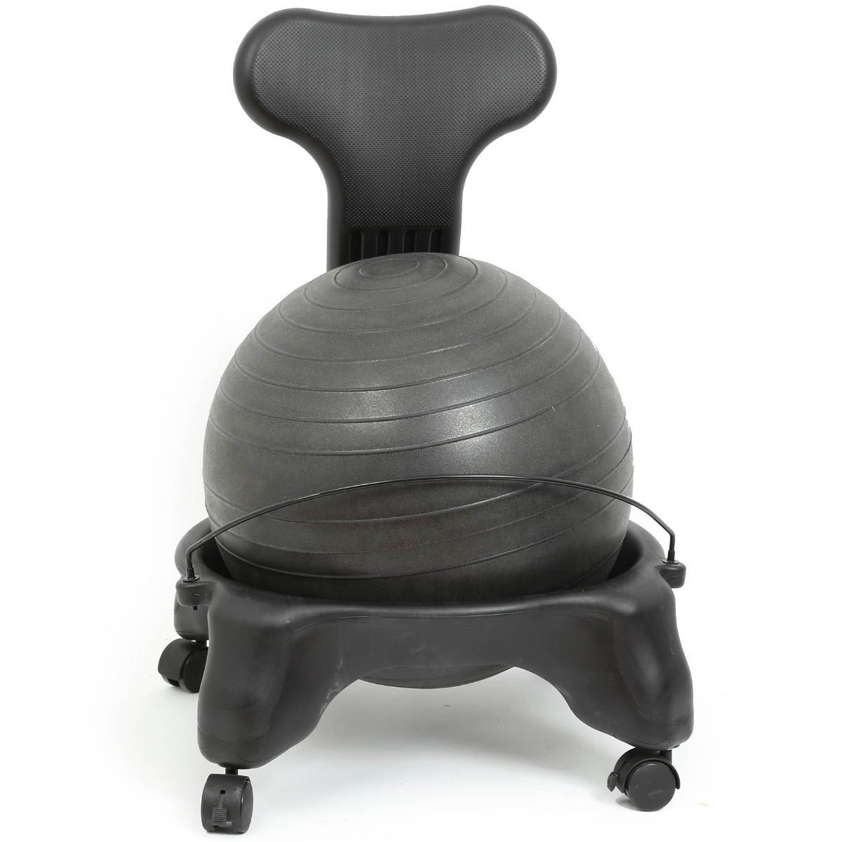 Modern Ball Chair in the color black