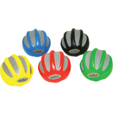Set of 5 Digi Squeeze balls in colors yellow, blue, red, black and green