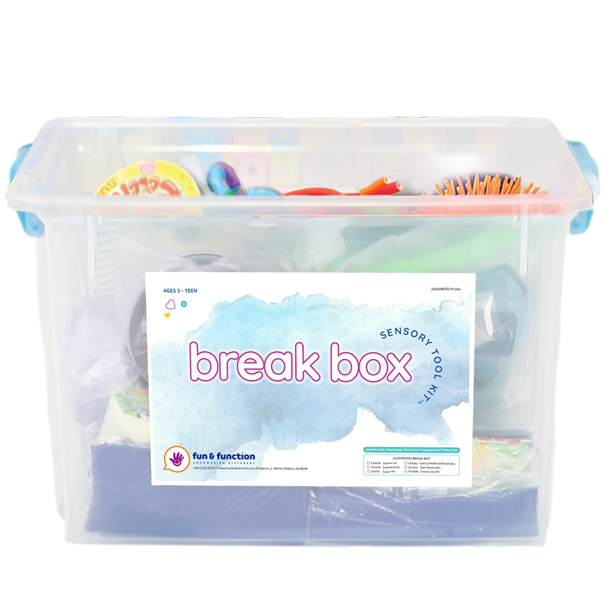 25 Quart Gasket Box - Break Box®(empty-ready for filling)