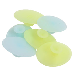Light blue and light yellow Sensory Fidget Brushes - 6 Pack