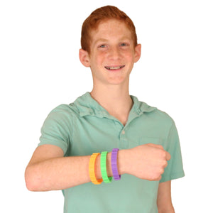 Boy wearing the Chewy Straps - Set of 3