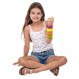 Textured Bangle Bracelets - Set of 2