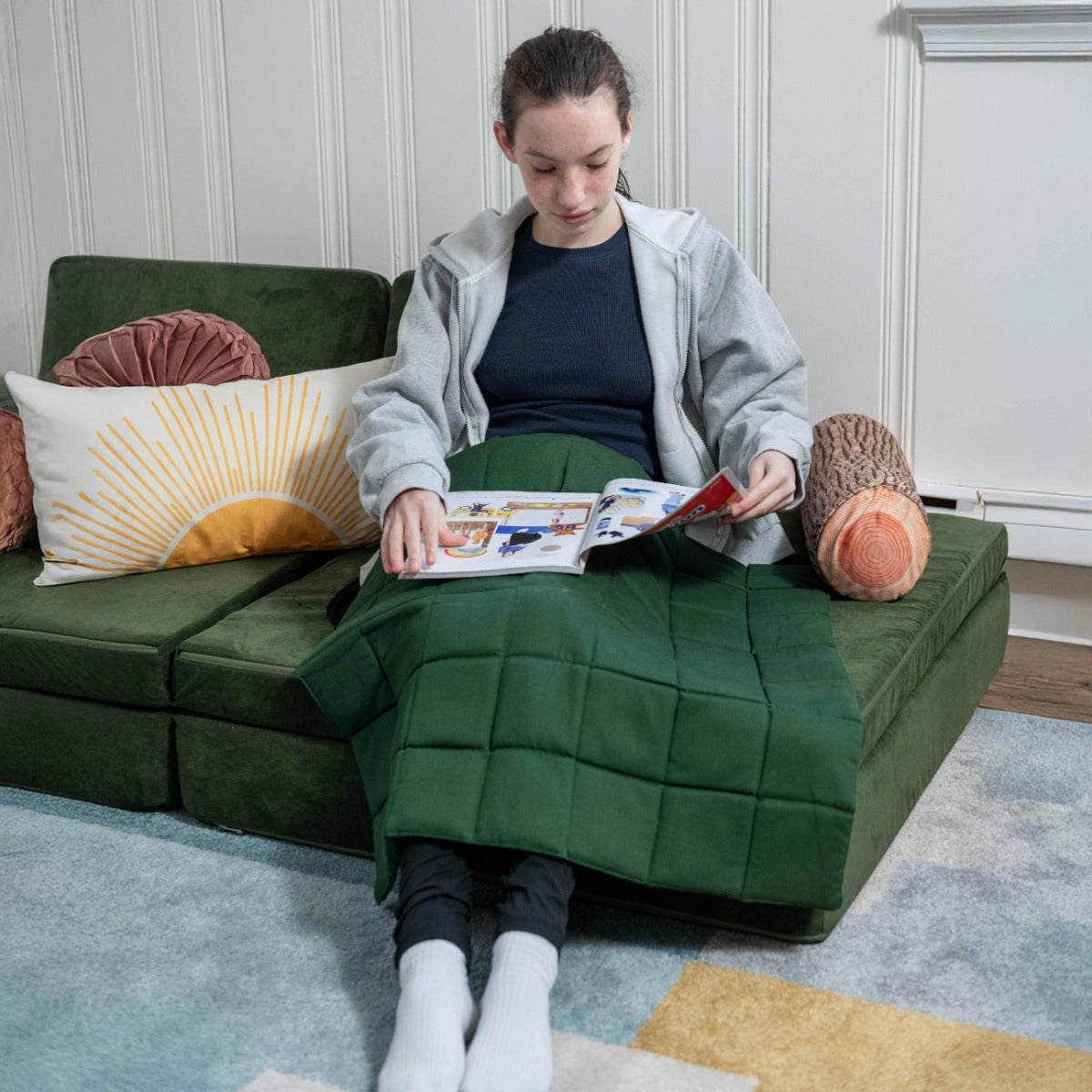 weighted lap pad for focus adults