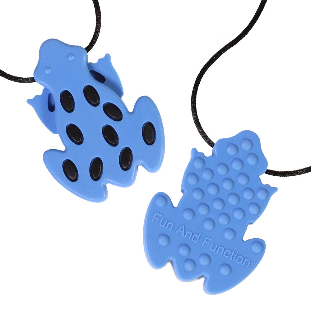 blue and black Tree Frog Chewies - Set of 2