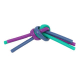 Gnaw Straws - 3 Pack in colors Teal, blue and purple