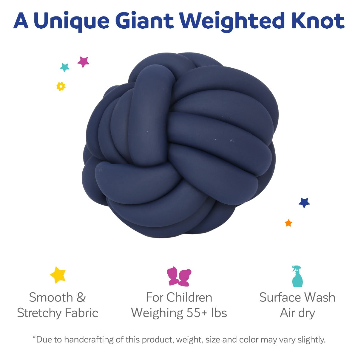 Giant Weighted Sensory Knot Ball