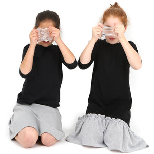 Children playing with the Emotions See Through Putty