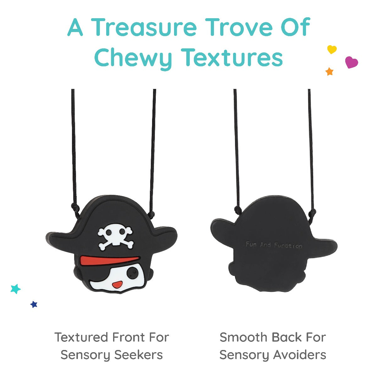 Pirate Chewy Necklace - Set of 2