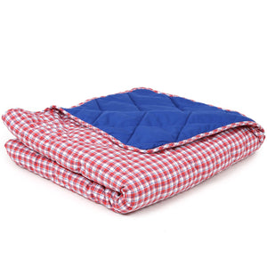Weighted Plaid Blankets