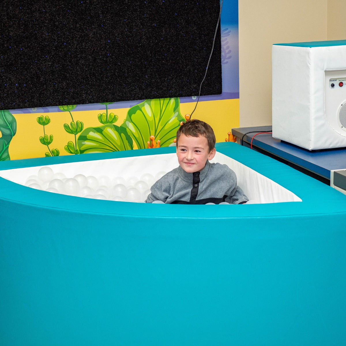 SensaSoft™ Vibroacoustic Corner Ball Pit