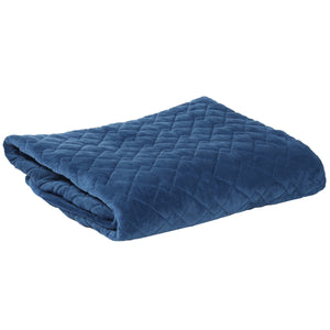 blue Minky Weighted Blanket