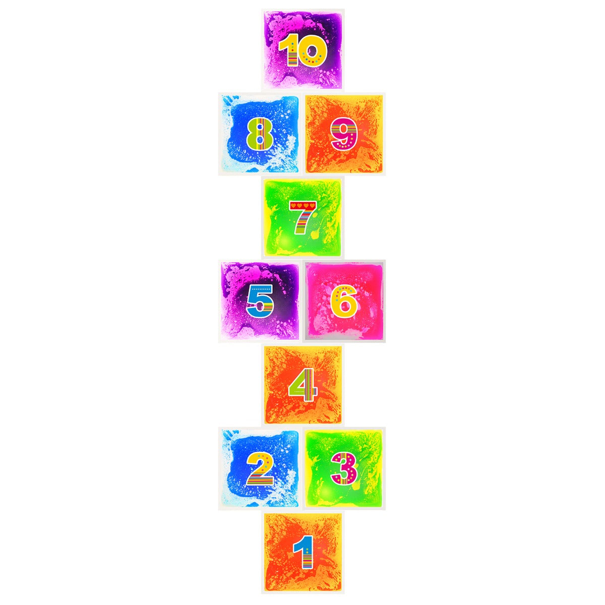 Hopscotch Gel Floor Tiles