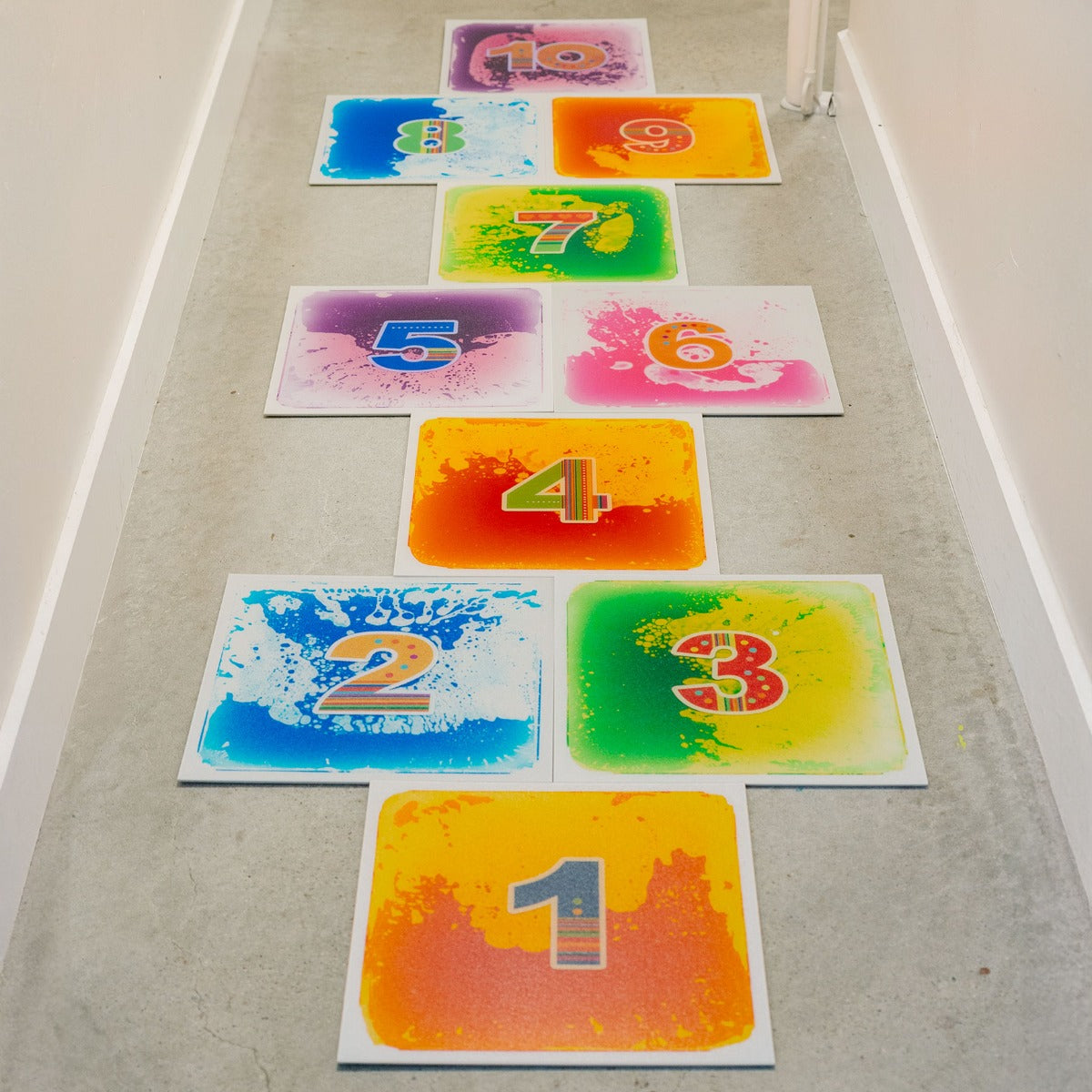 Hopscotch Gel Floor Tiles