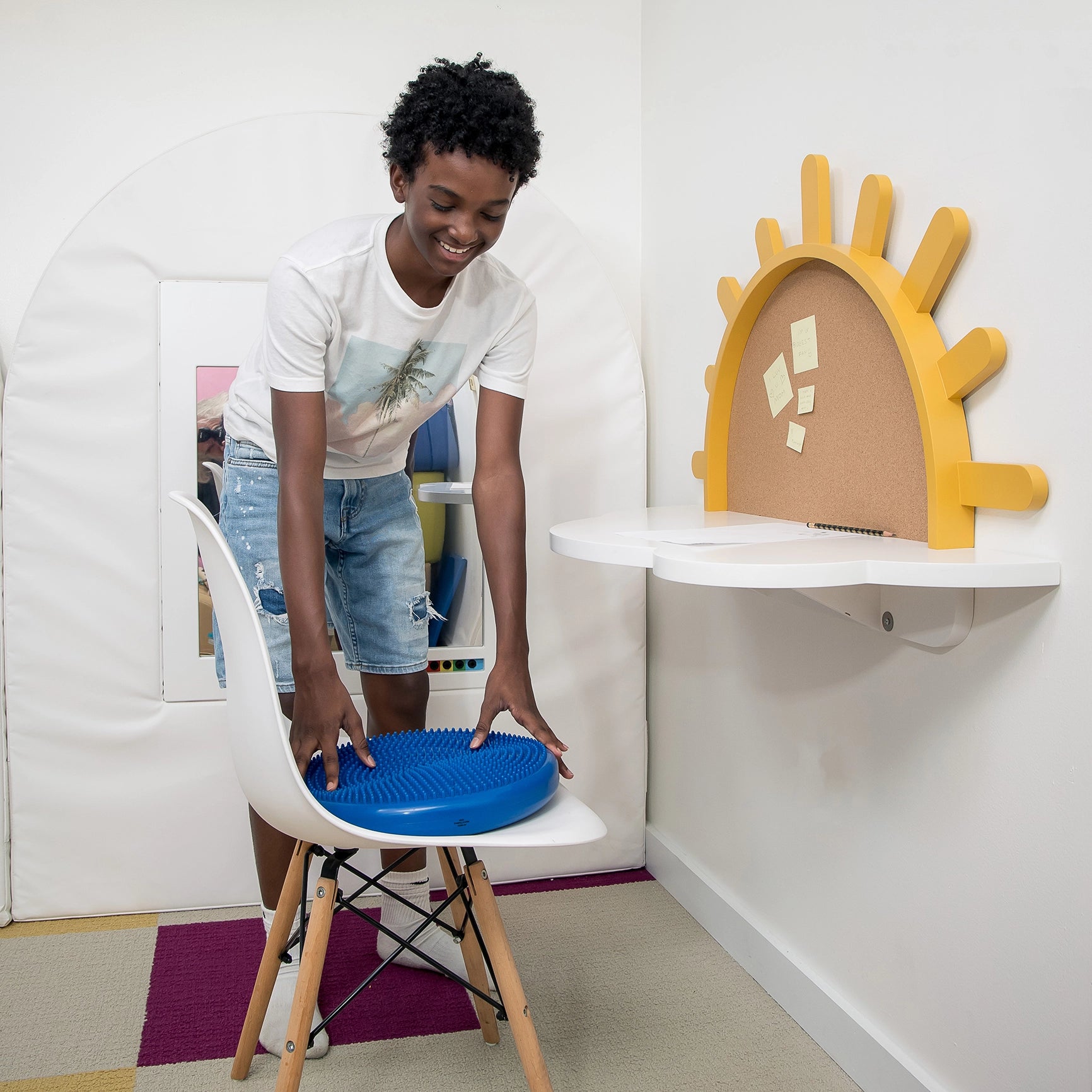 Spiky Tactile Cushion