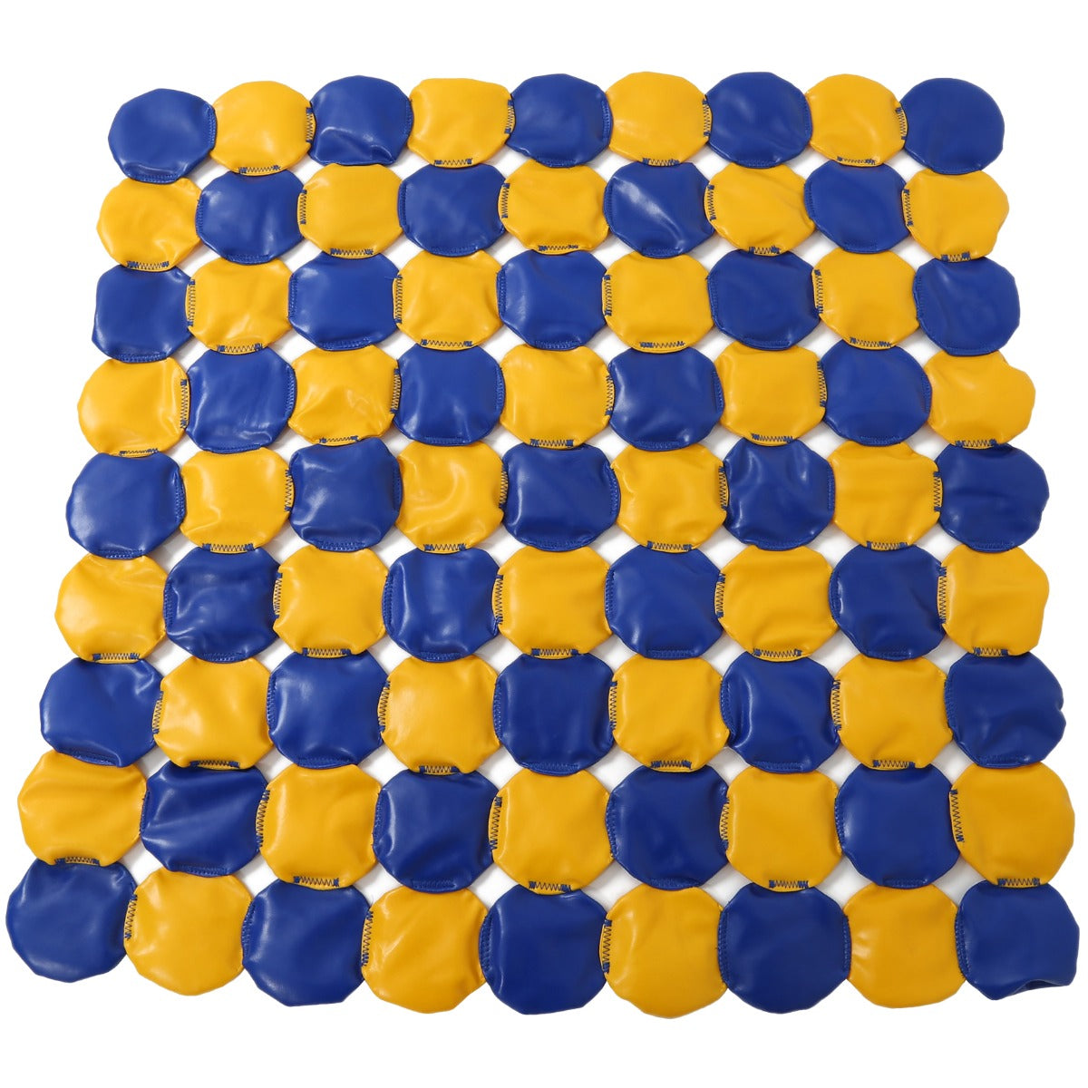 Weighted Disc Blanket - blue and yellow