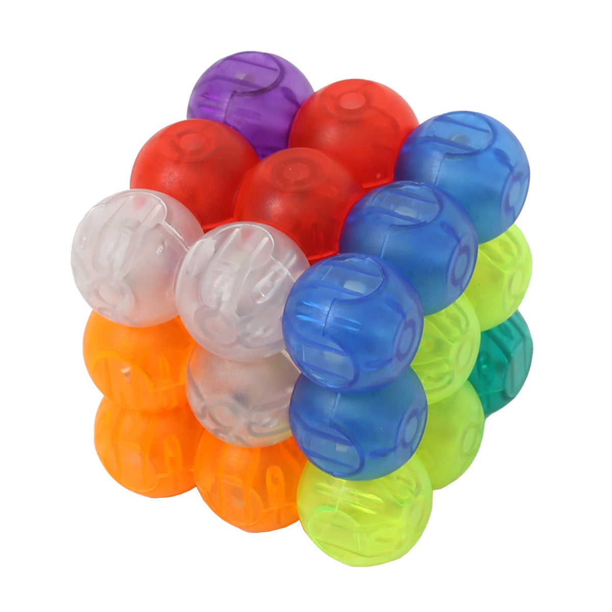 Multi-colored Magnetic Puzzle Fidget