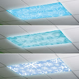 Blue Light Filters featuring three seasonal designs: winter, spring/summer and fall