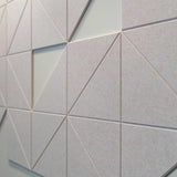 Felt Right Tiles with Tonal Slash design
