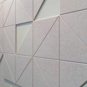 Felt Right Tiles with Tonal Slash design