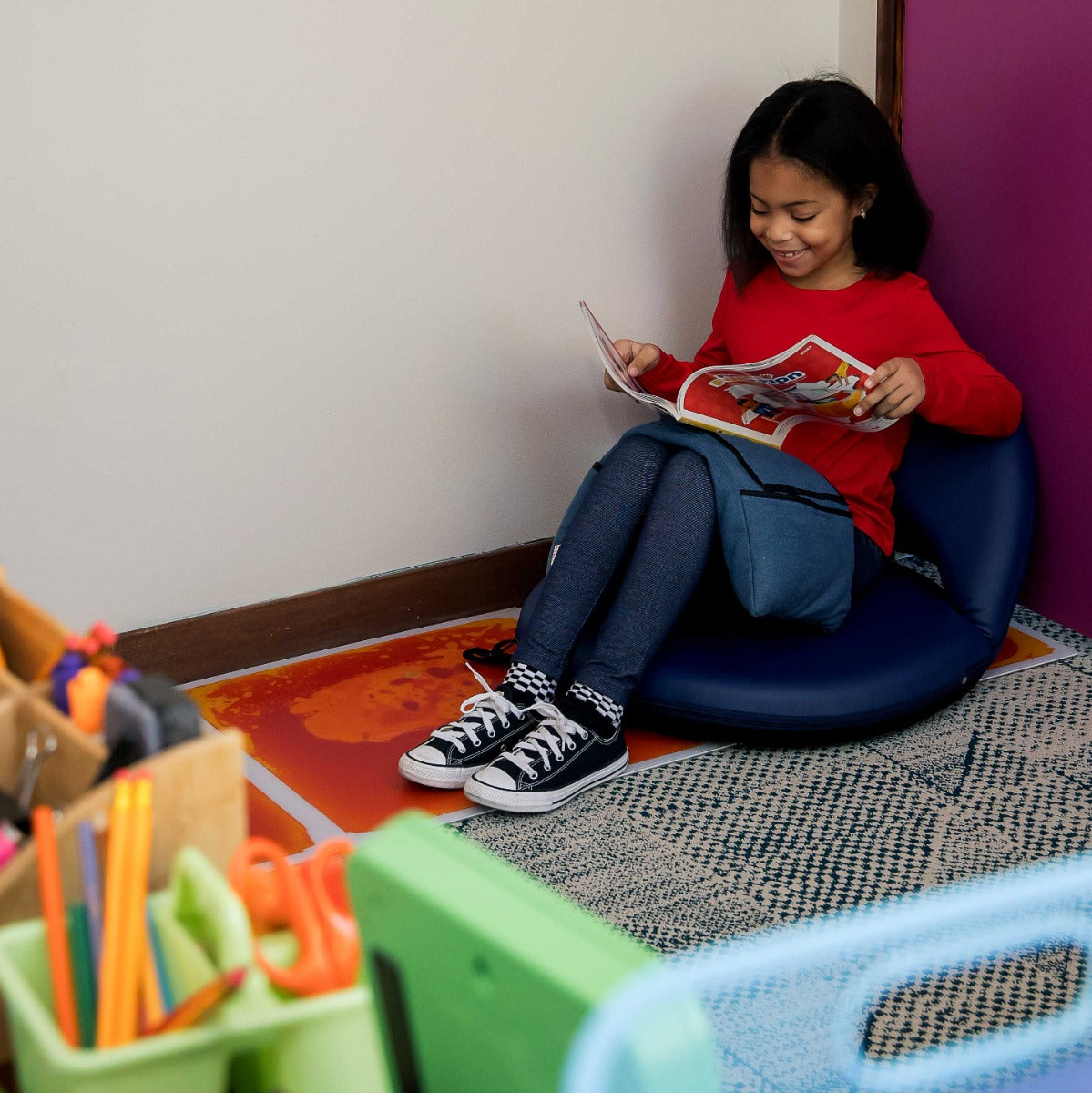 SensaSoft™ Adjustable Floor Chair