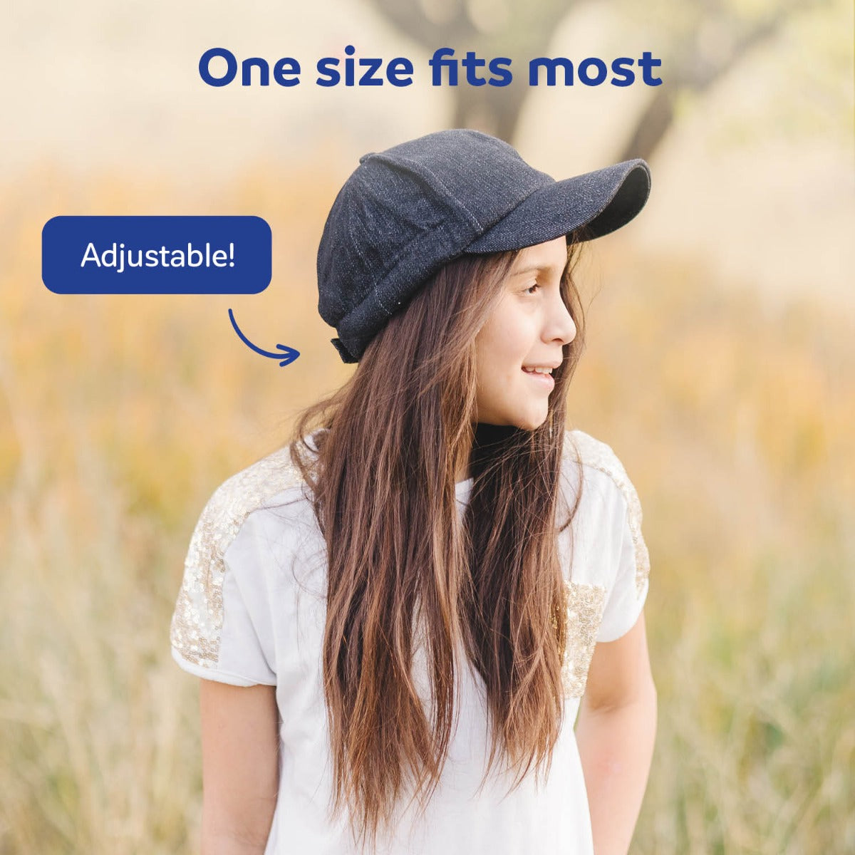 Denim Weighted Baseball Cap