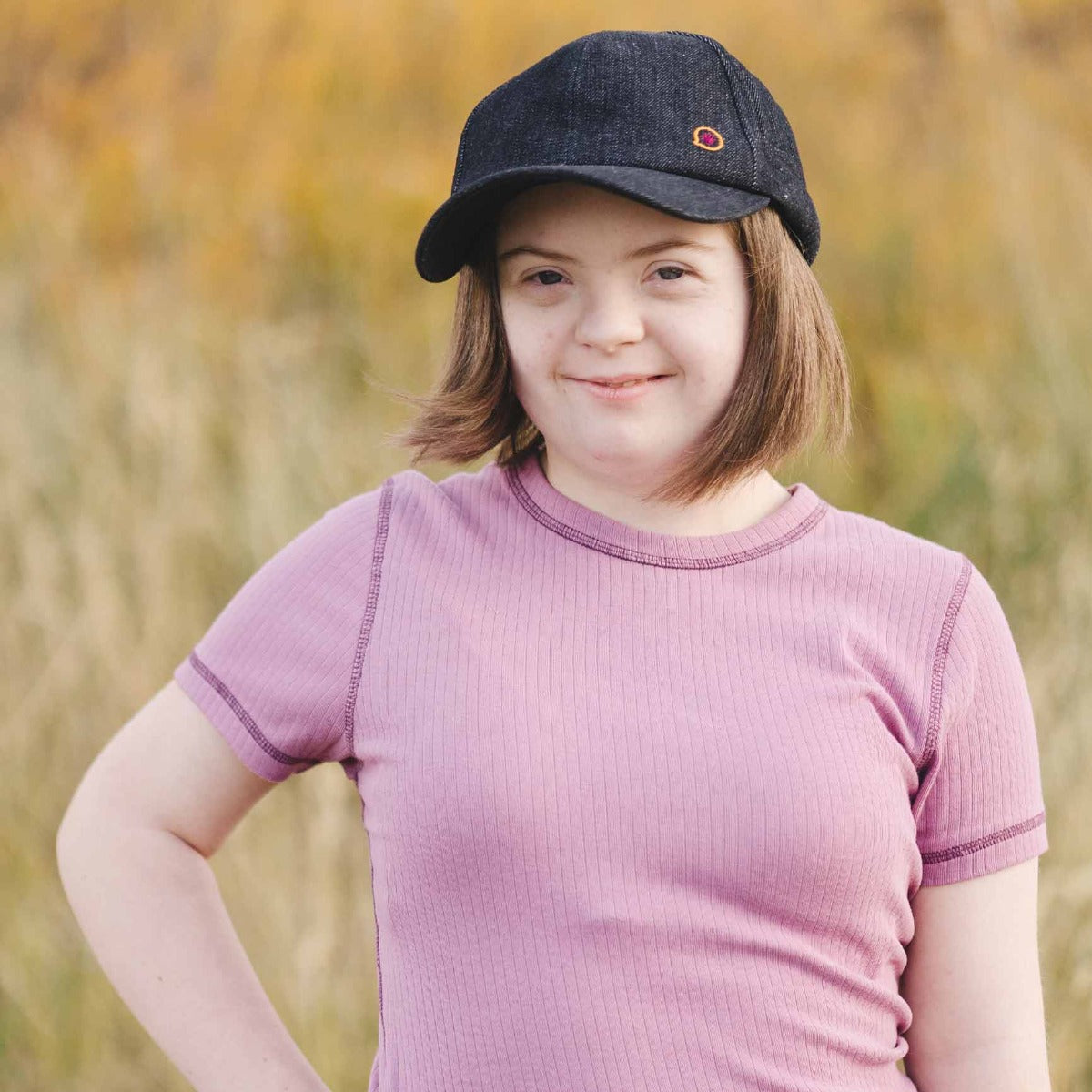 Denim Weighted Baseball Cap