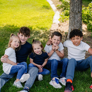 Ribbed Hug Tee, Short and Long Sleeves