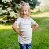 Ribbed Hug Tee, Short and Long Sleeves