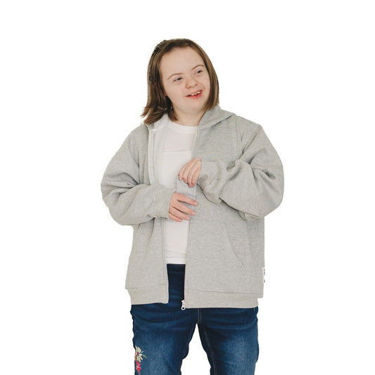 Weighted Fleece Hoodie Jacket