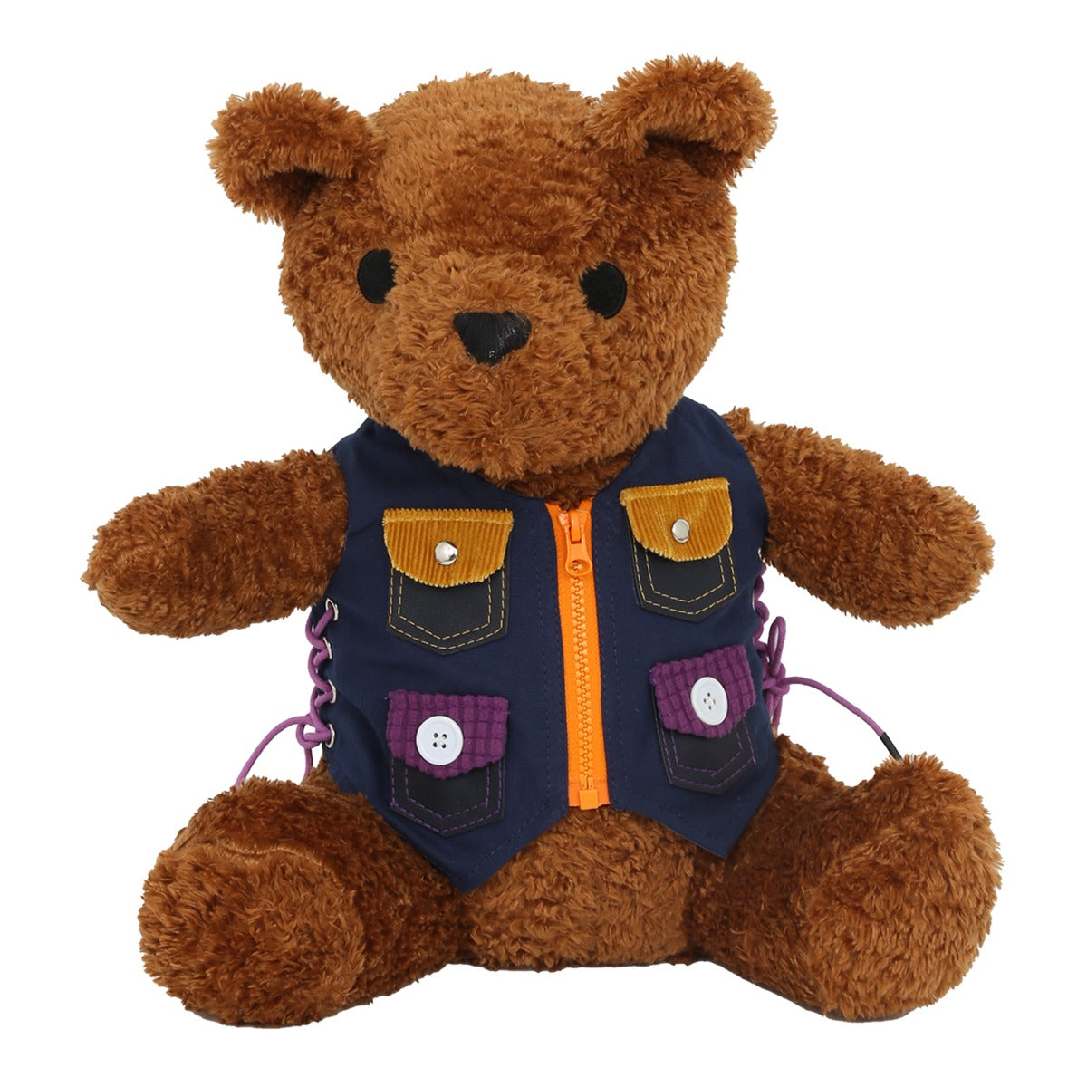 Mini Me Dressing Vest on teddy bear