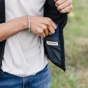 Weighted Fleece Vest - Black