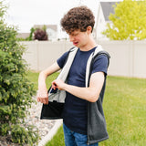 Weighted Fleece Hoodie Vest