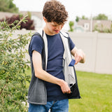 Weighted Fleece Hoodie Vest