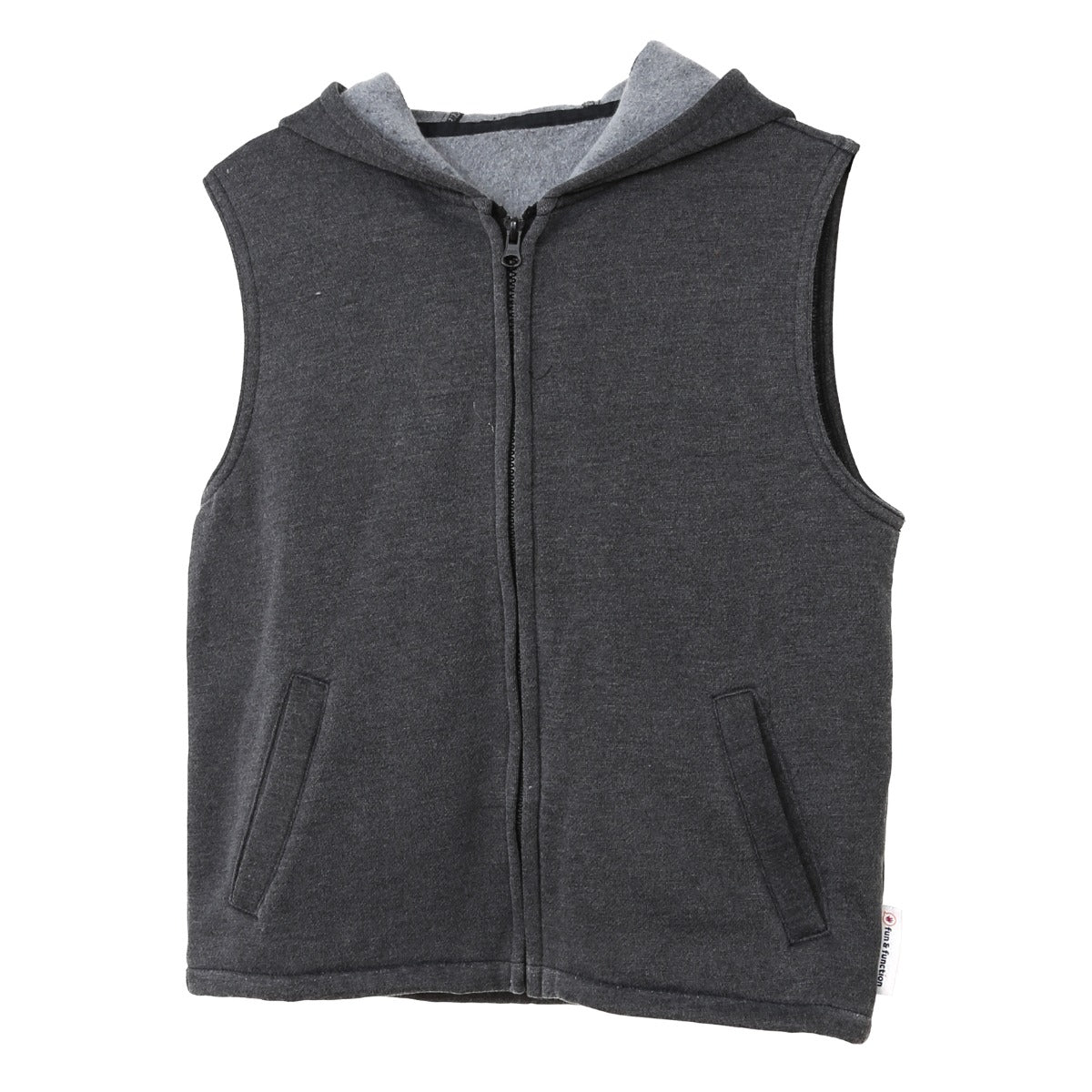 Weighted Fleece Hoodie Vest
