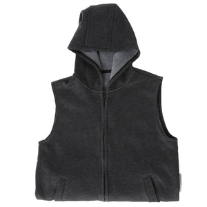 Weighted Fleece Hoodie Vest