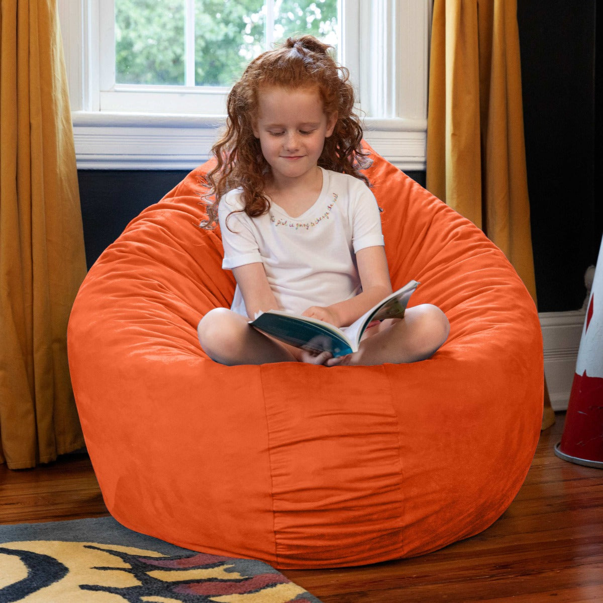 Jaxx Cocoon Jr | Large Beanbag Chair & Crash Pad for Kids | Fun