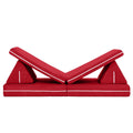 Zipline PlayScape Convertible Kids Couch - red