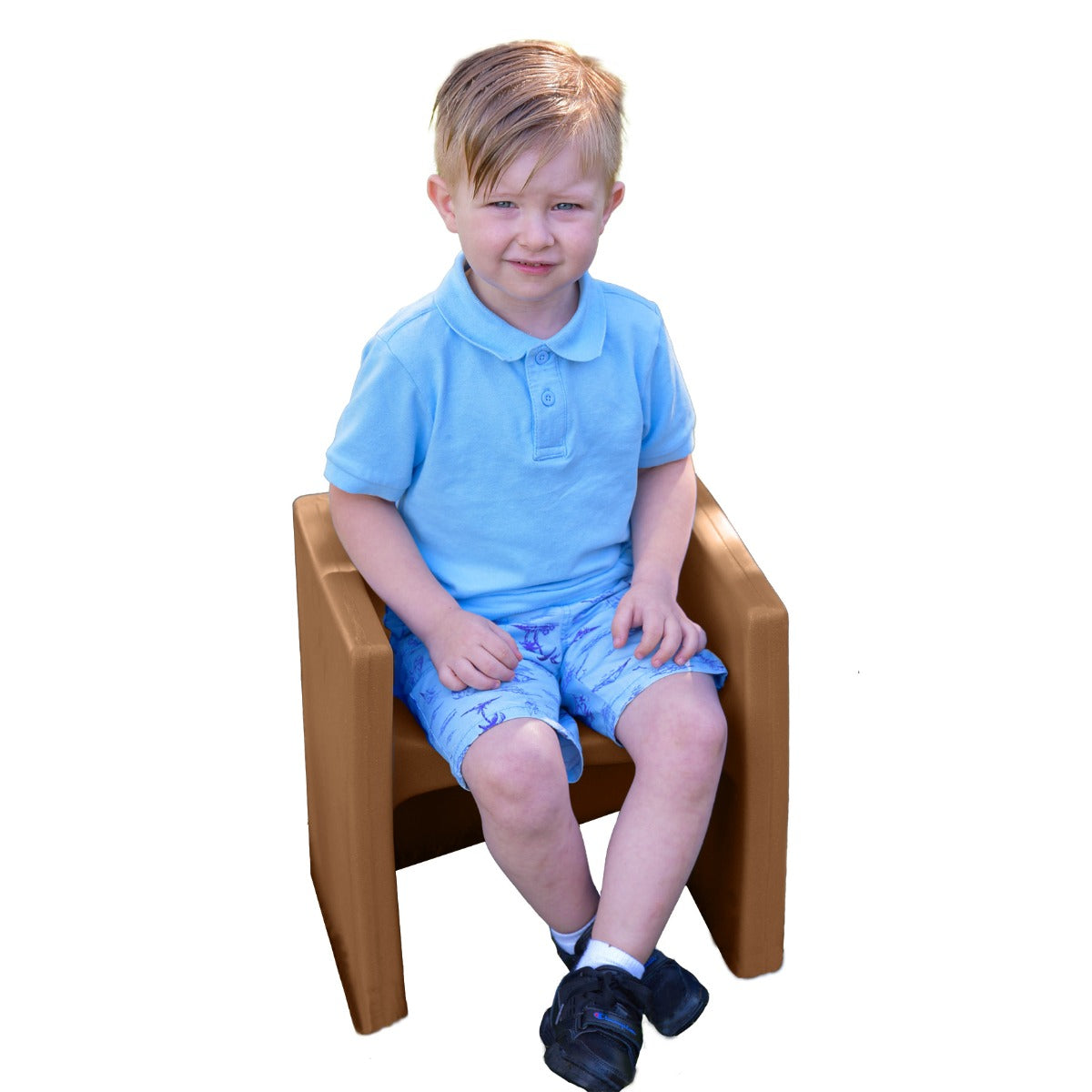 Boy sitting on an Educube Chair