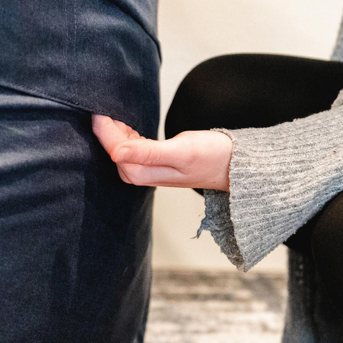 Big Joe Fuf-Large in the color Lenox Cobalt